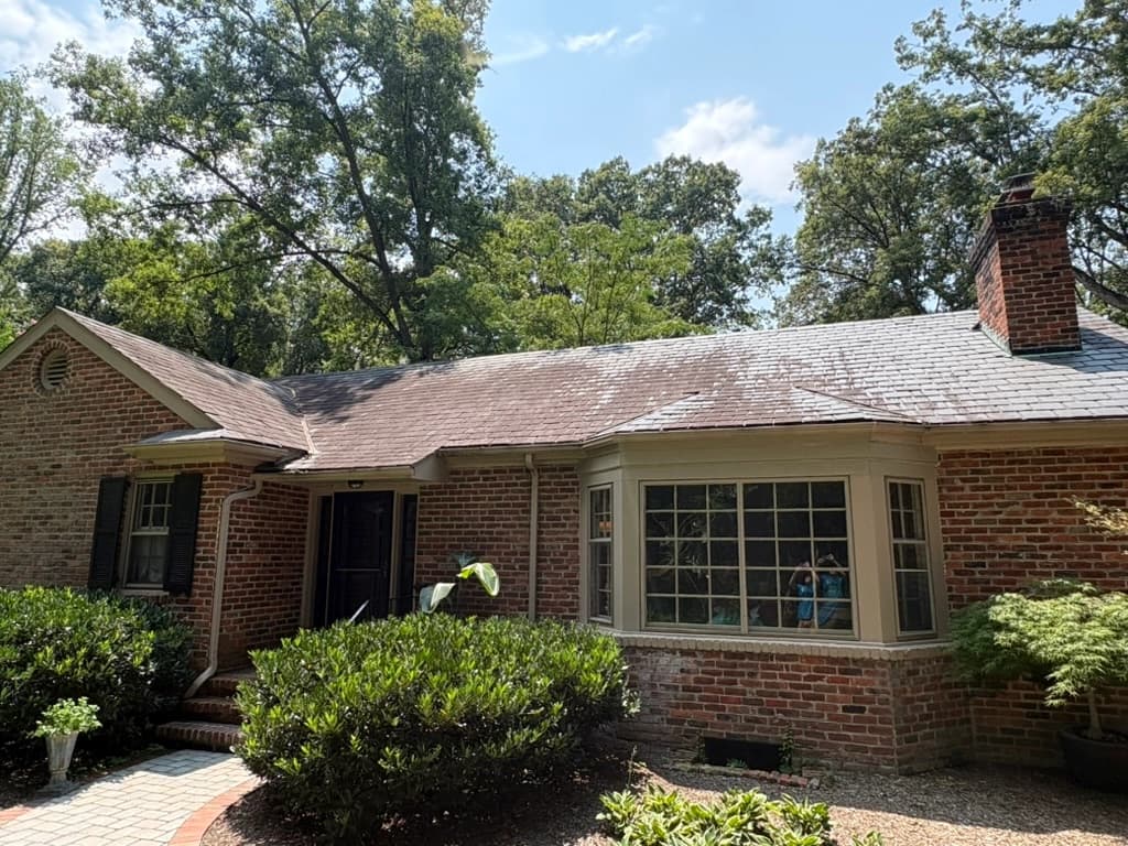 Slate Roof Cleaning