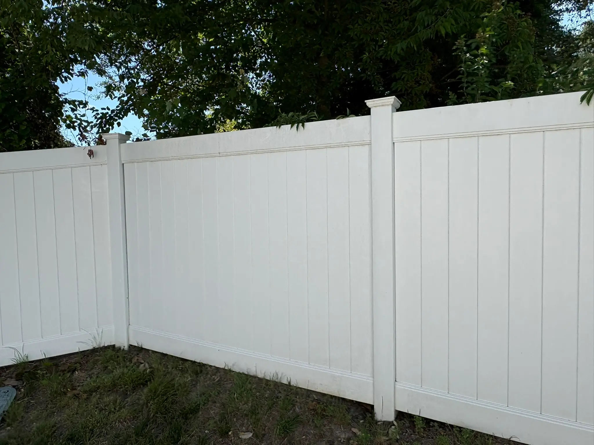 Vinyl Fence Cleaning