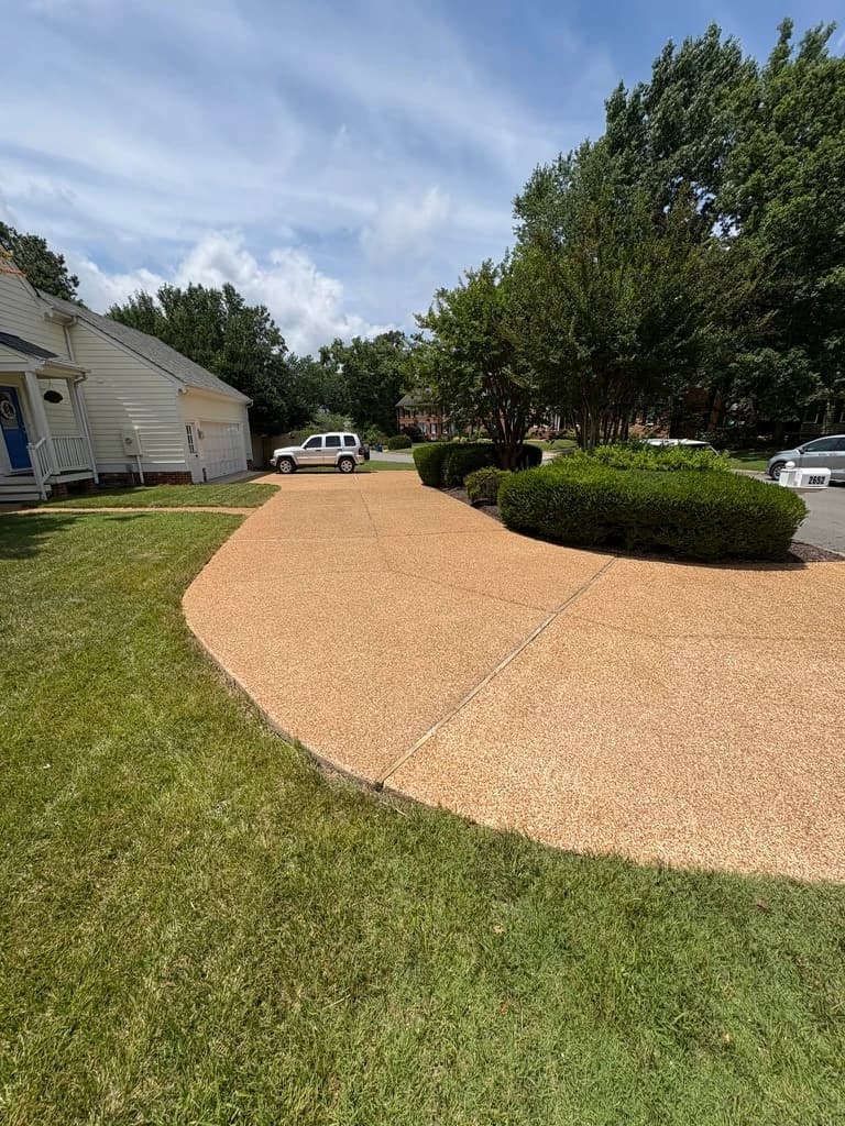 Concrete Driveway Cleaning